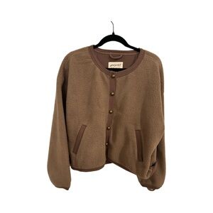 Sherpa Cardi Free People Brown